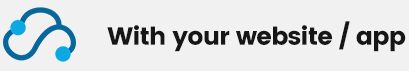 Order data submitted through the API